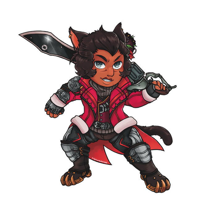 artwork by @knightblooms