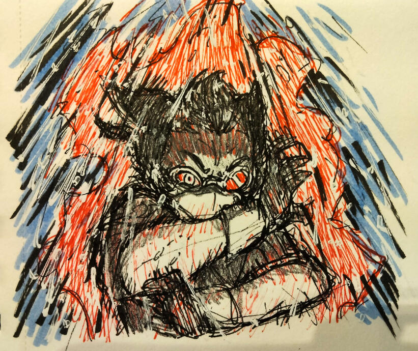 artwork by @knightblooms